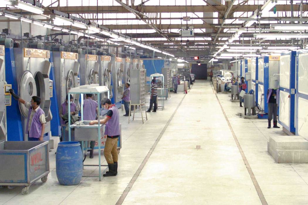 Industrial washing
